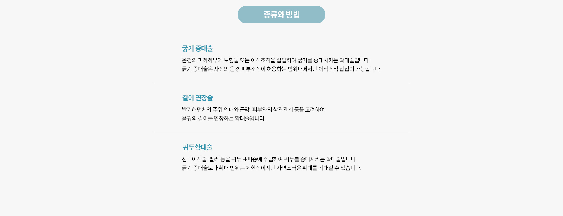 남성수술 클리닉